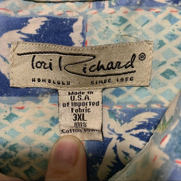 Tori Richard Tropical Shirt - Picture 3 of 5